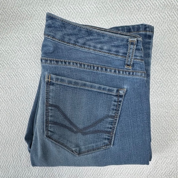 Vintage American Boho Straight Light Blue Jeans, Women's Size 28 L32 - Picture 8 of 8